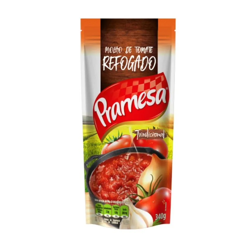 MOLHO DE TOMATE PRAMESA SACHE 300G