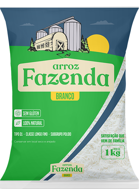 ARROZ FAZENDA BRANCO TIPO 1 5KG