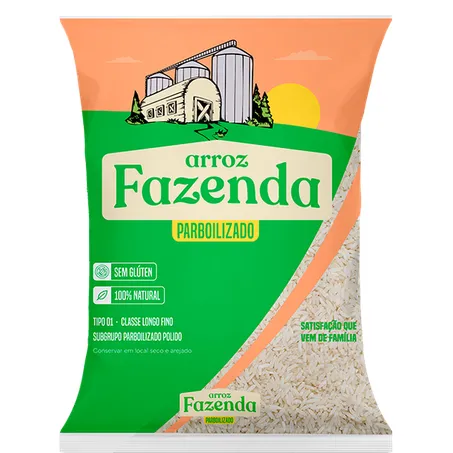 ARROZ FAZENDA PARBOLIZADO 5KG