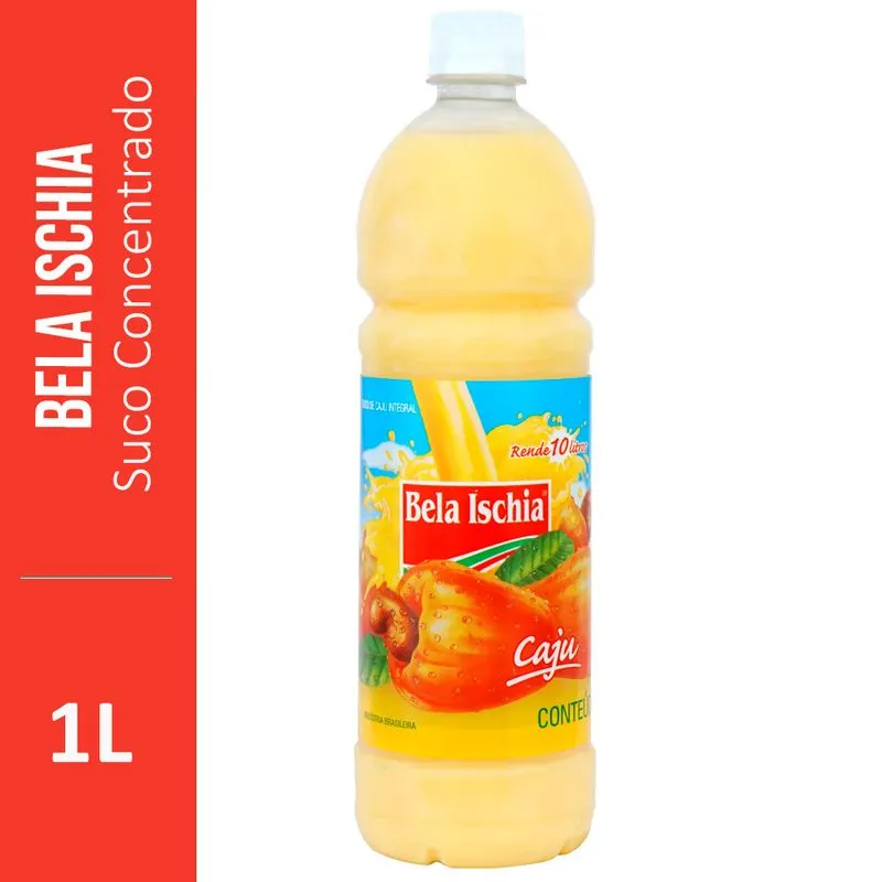 SUCO BELA ISCHIA CAJU 1L
